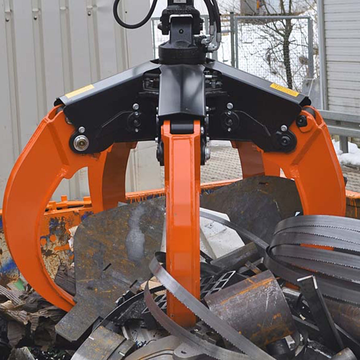 Gravix Rotary Excavator Grapple | Model GX-1200 | 360° Hydraulic Rotator | For 5–30 Ton Excavators