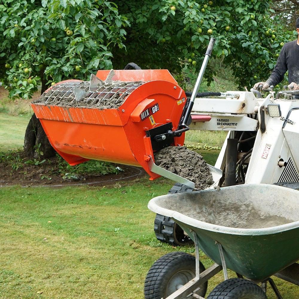 MINI SKID STEER CONCRETE MIXER | ETERRA