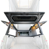 OVS MagPak - Camper Shell/Roof Top Tent Combo with Lights, Rear Molle Panel, Side Tie Downs, Front & Rear Windows