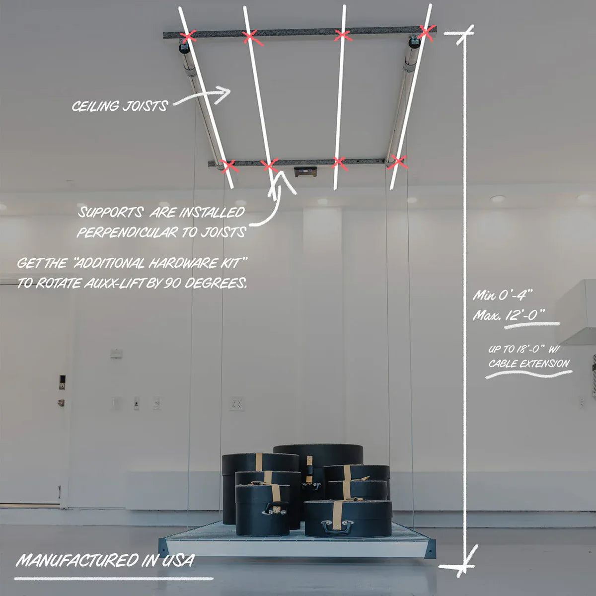 Auxx Lift Storage Lift