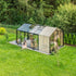 Bloom Cabin Aluminum Greenhouse with Accoya Wood