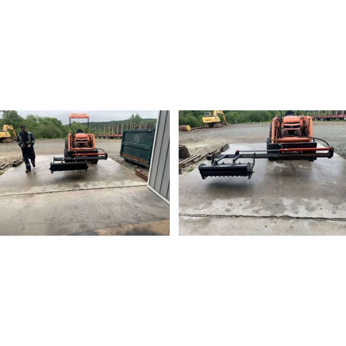 Forax GP40 Gas Powered Mulcher (350 lbs.) Small-Medium Tractor Mulcher Attachment