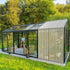 Bloom Cabin Aluminum Greenhouse with Accoya Wood