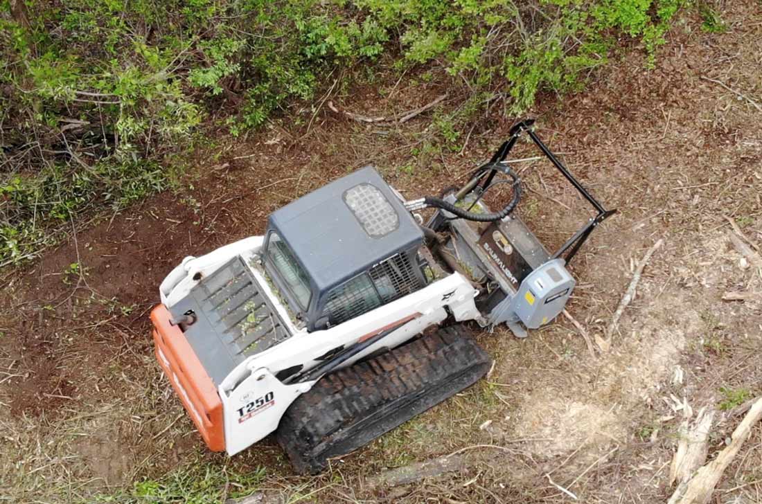 Baumalight MS548 Skid Steer Forestry Mulcher | 48" Brush Mulcher Attachment