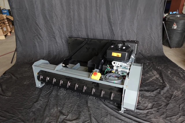 Forax GP40 Gas Powered Mulcher (350 lbs.) Small-Medium Tractor Mulcher Attachment