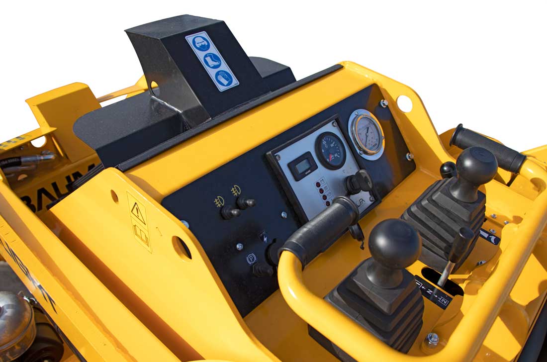 Baumalight TRL620D Mini Track Loader powered by Kubota