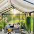 Bloom Cabin Aluminum Greenhouse with Accoya Wood