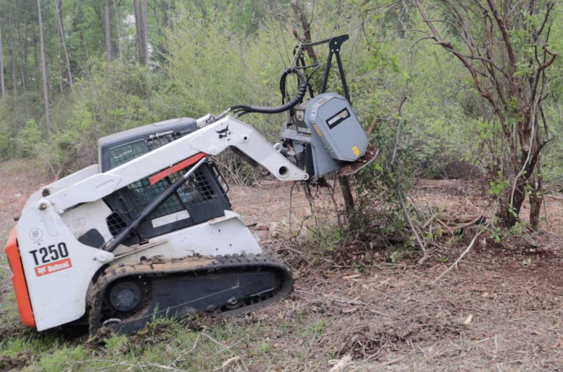 Baumalight MS548 Skid Steer Forestry Mulcher | 48" Brush Mulcher Attachment