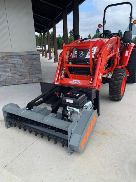 Forax GP40 Gas Powered Mulcher (350 lbs.) Small-Medium Tractor Mulcher Attachment