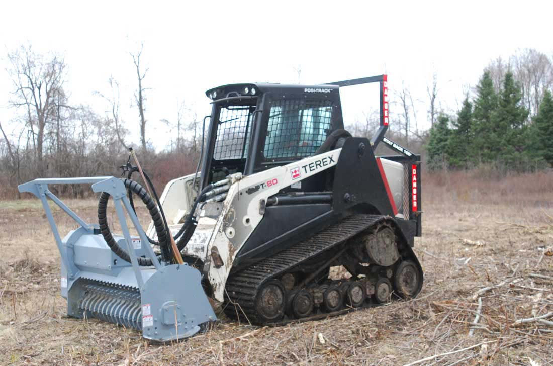 Baumalight MS548 Skid Steer Forestry Mulcher | 48" Brush Mulcher Attachment