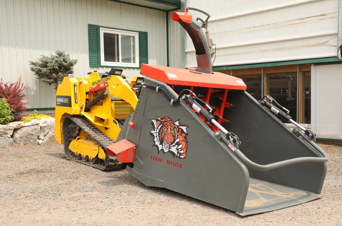 Baumalight TRL620D Mini Track Loader powered by Kubota