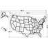 US Map Playground Stencil - Image 4