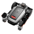 Sunseeker X9 robot lawn mower, top rear three-quarter view