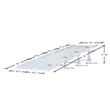 HD Ramps 101" W Aluminum Portable Modular Yard Ramp System