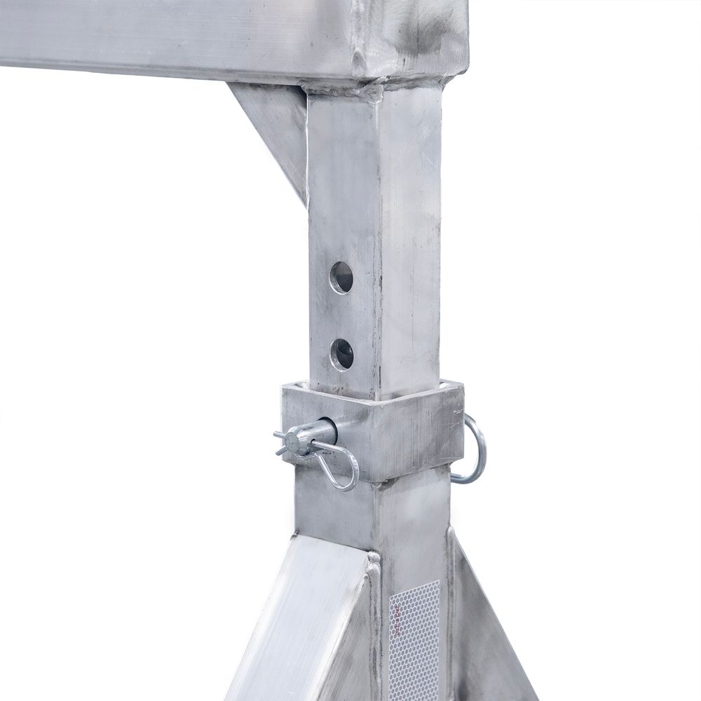 HD Ramps 101" W Aluminum Portable Modular Yard Ramp System