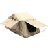 OVS LD TMBK - Soft Sided Roof Top Tent, 2 Person, Tan Body & Green Rainfly