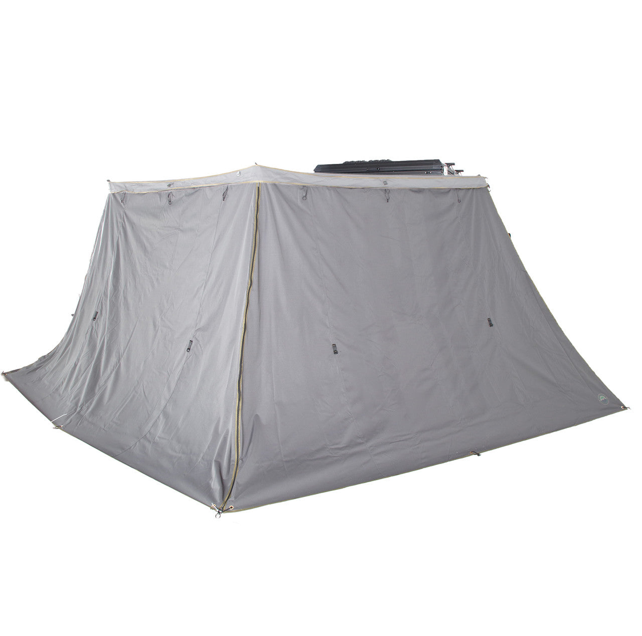 OVS HD Nomadic 270 LT - Awning, Wall 1 & 2, Driver Side, Grey Body, Green Trim W/Black Travel Bag