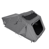 OVS HD Nomadic 2 Person Extended Soft Shell Roof Top Tent, Grey Body & Green Rainfly