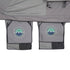 OVS HD Nomadic 2 Person Extended Soft Shell Roof Top Tent, Grey Body & Green Rainfly