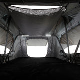 OVS HD Nomadic 2 Person Extended Soft Shell Roof Top Tent, Grey Body & Green Rainfly