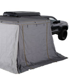 OVS HD Nomadic 270 LTE - Awning Wall Kit 1 & 2, Passenger Side, Grey Body, Green Trim & Black Travel Cover