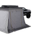 OVS HD Nomadic 270 LTE - Awning Wall Kit 1 & 2, Passenger Side, Grey Body, Green Trim & Black Travel Cover