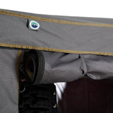 OVS HD Nomadic 4 Person Extended Soft Shell Roof Top Tent, Grey Body & Green Rainfly