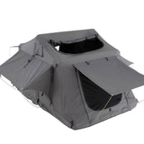 OVS HD Nomadic 2 Person Standard Soft Shell Roof Top Tent, Grey Body & Green Rainfly