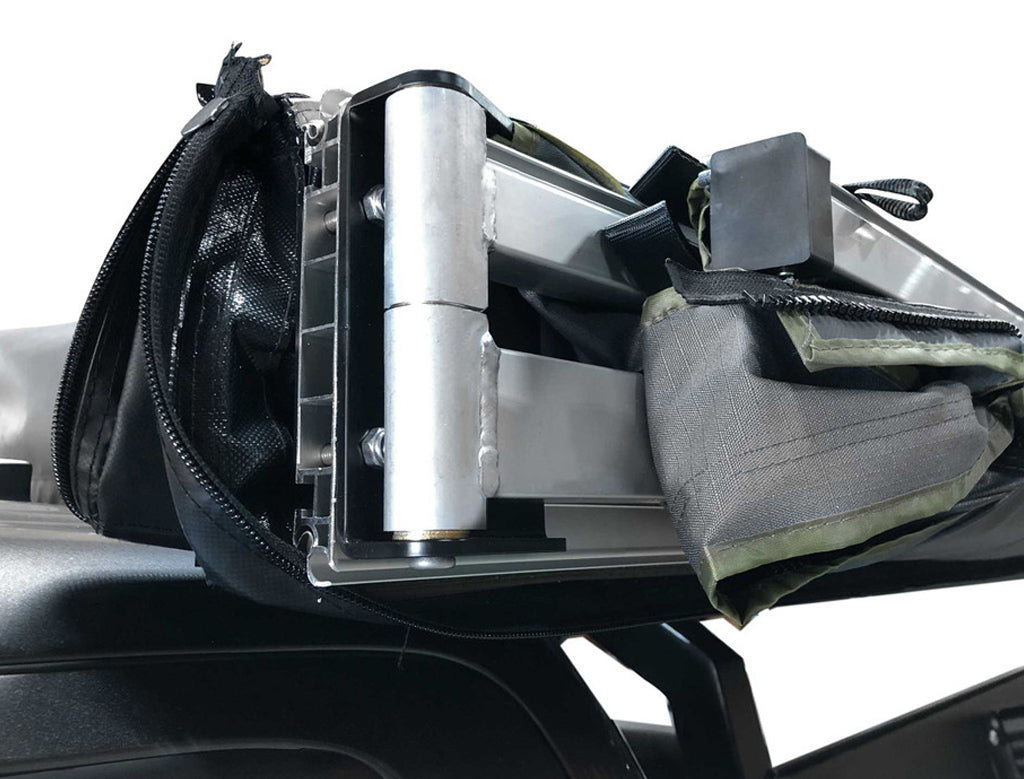 OVS HD Nomadic 270 LT - Awning, Wall 1 & 2, Driver Side, Grey Body, Green Trim W/Black Travel Bag