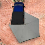OVS HD Nomadic 270 LT - Awning, Wall 1 & 2, Passenger Side, Grey Body, Green Trim W/Black Travel Bag