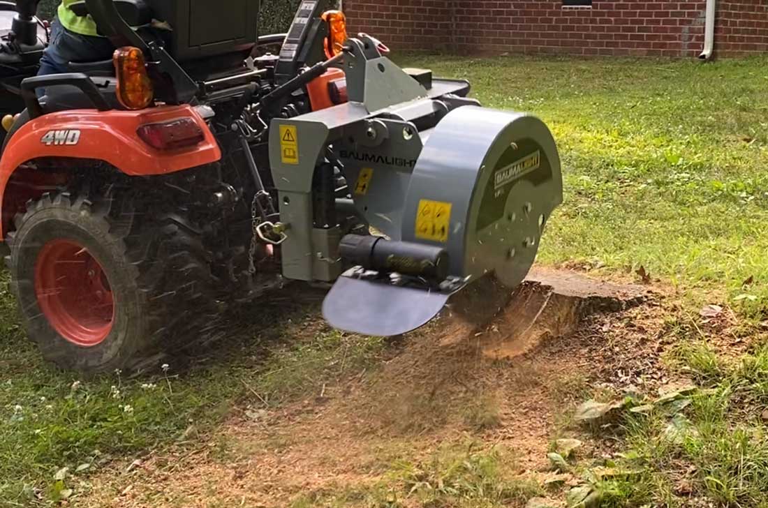 Baumalight 1P24 - 3 Point Small Tractors Hitch Stump Grinder