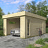 Premium Wooden Garage – Durable, Functional & Timeless in Design