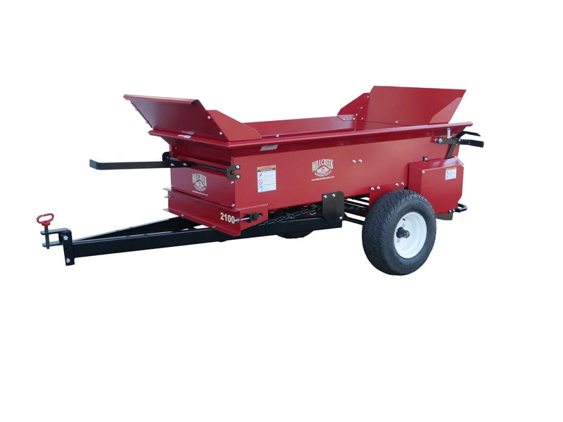 MillCreek Manufacturing 2100 Turf Tiger Top Dresser 1500 lb Capacity / 1 Cubic Yard