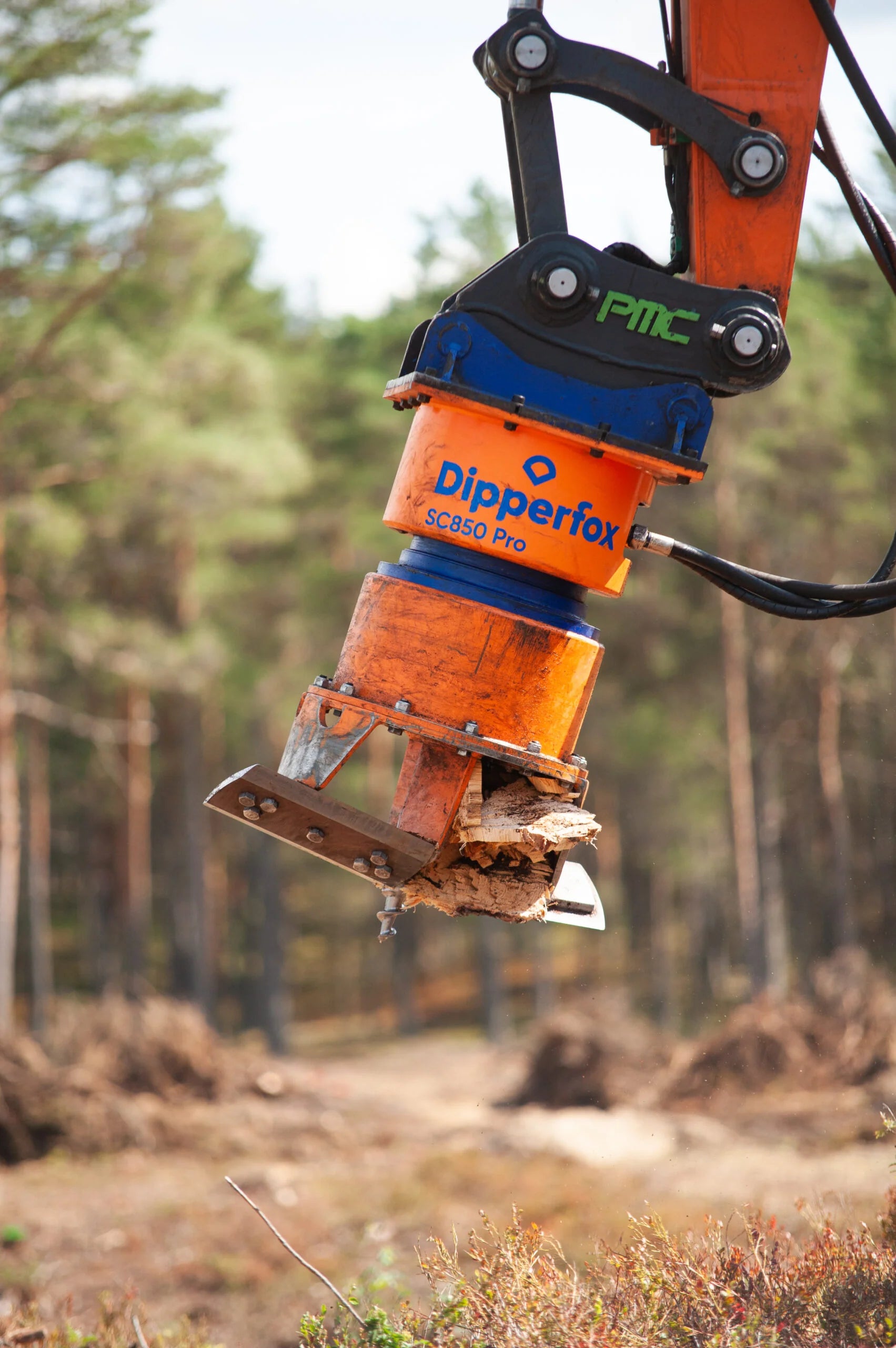 Stump Crusher Attachment | Models SC-400, SC-500 & SC-600 | For Skid Steers, Excavators, Backhoes & Track Loaders