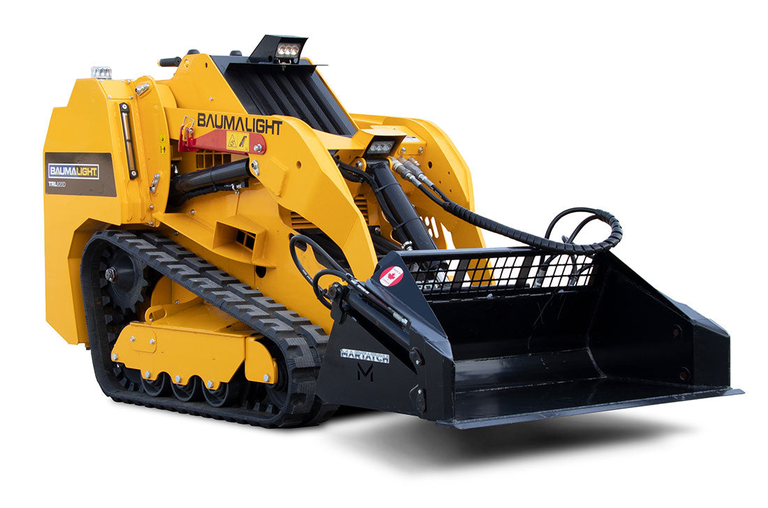 Baumalight TRL620D Mini Track Loader powered by Kubota