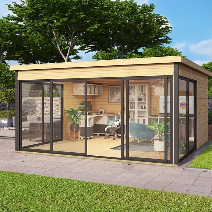 Modern Wooden Garden House Verdana 2