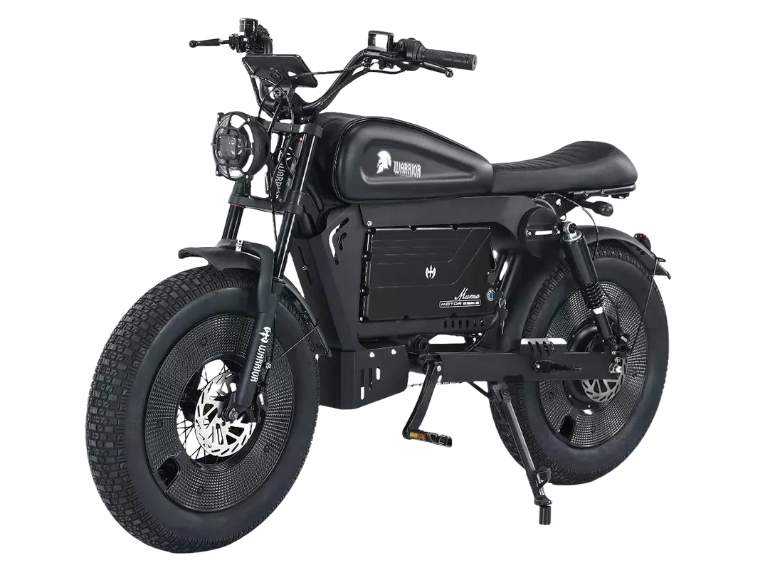 SoverSky Black Warrior Electric Fat Tire Bike