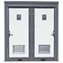 Bastone 2 Private  Toilet Stalls Portable Restroom