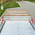 HD Ramps 8' L x 18" W 4 Bunk Load Leveler / 4 Ramp Master Kit for 18" H Step Deck Trailers - 23,500 lb. Cap