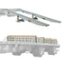 HD Ramps 8' L x 20" W 4 Bunk Load Leveler / 4 Ramp Master Kit for 20" H Step Deck Trailers - 23,500 lb. Cap