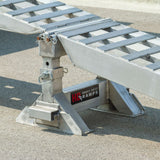 HD Ramps 8' L x 20" W 4 Bunk Load Leveler / 4 Ramp Master Kit for 20" H Step Deck Trailers - 23,500 lb. Cap