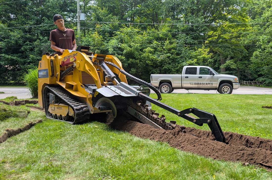 Baumalight TRL630D 2-speed Mini Track Loader powered by Kubota