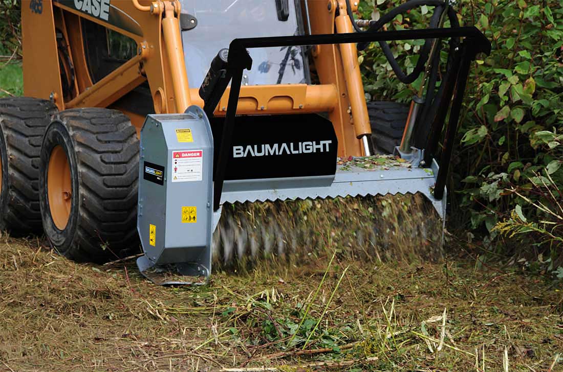 Baumalight MS548 Skid Steer Forestry Mulcher | 48" Brush Mulcher Attachment