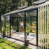 Bloom Cabin Aluminum Greenhouse with Accoya Wood
