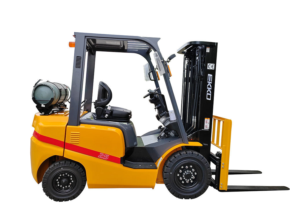 EKKO EK25TLP Forklift With Solid Pneumatic Tires 5000 lbs. Cap.