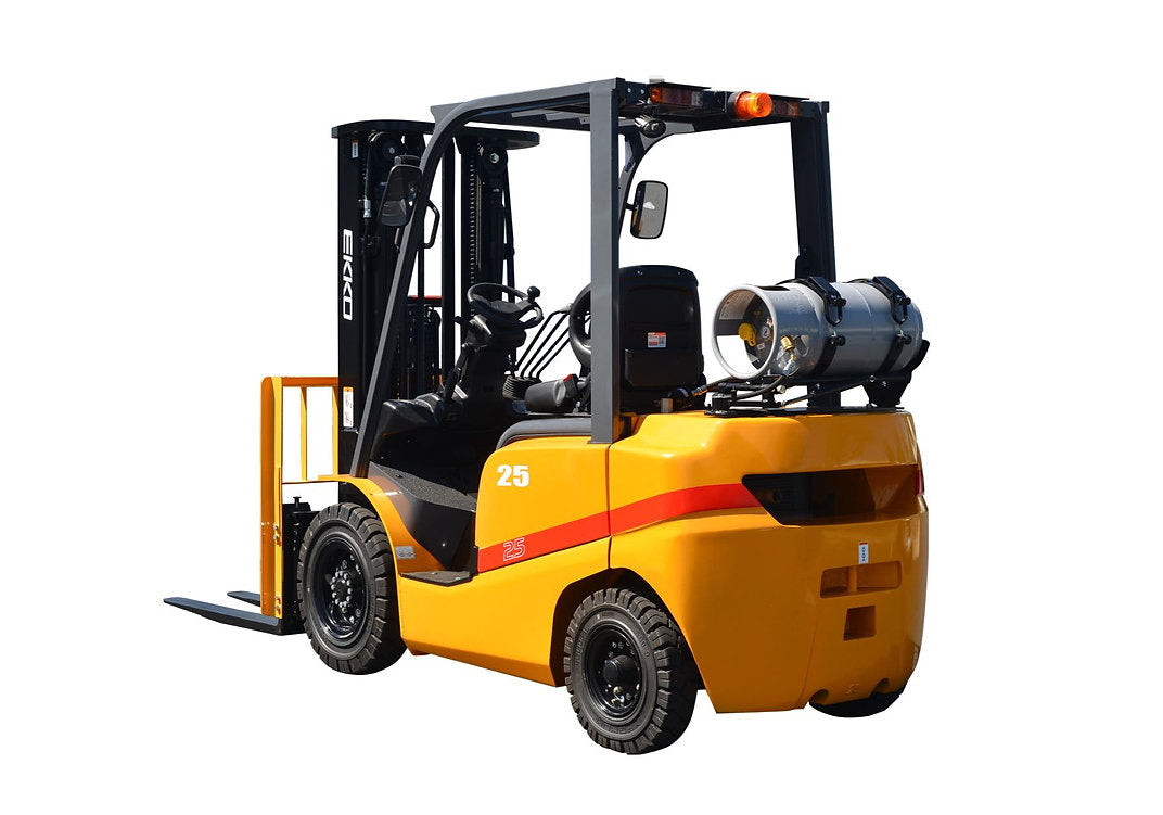 EKKO EK25TLP Forklift With Solid Pneumatic Tires 5000 lbs. Cap.