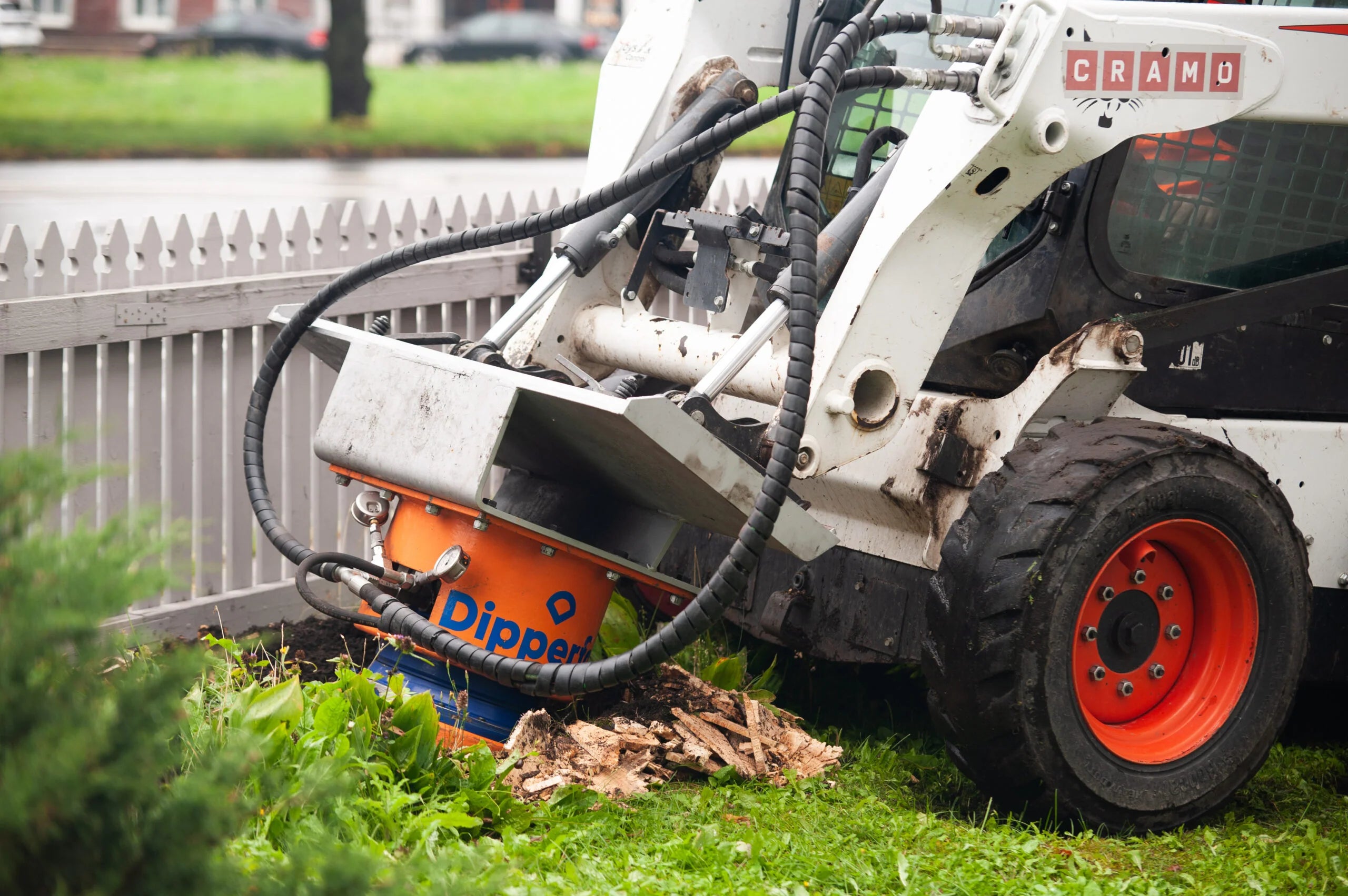 Stump Crusher Attachment | Models SC-400, SC-500 & SC-600 | For Skid Steers, Excavators, Backhoes & Track Loaders
