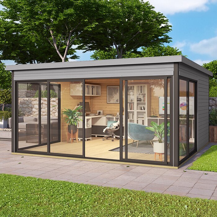 Modern Wooden Garden House Verdana 2