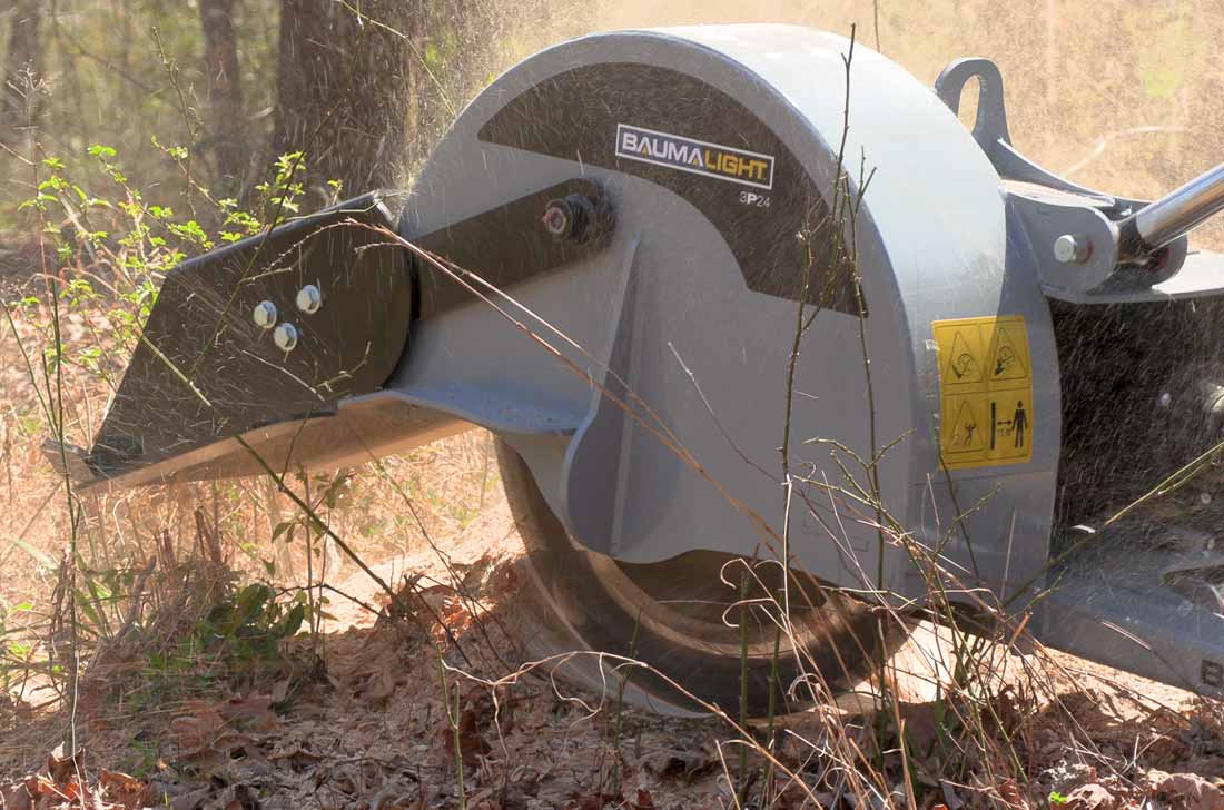 Baumalight 3P24 3 Point Hitch Tractor Stump Grinder