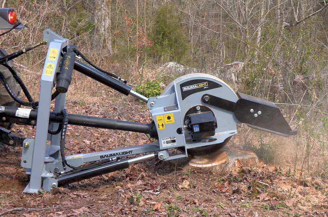 Baumalight 3P24 3 Point Hitch Tractor Stump Grinder